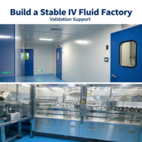 Machine BFS haute performance pour bouteilles en plastique, dispositif de remplissage et de scellage de sachets souples, ligne de production de solutions IV et de fluides intraveineux