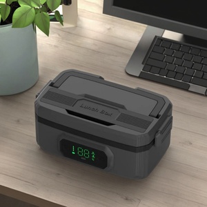 Nouvelle boîte à lunch électrique chauffante 1,6 L à commande tactile, 24000 mAh, chauffe-plat intelligent alimenté par USB pour le bureau, l'école et la voiture (alimentation automatique) - Product Image 3