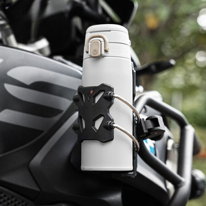 Support universel adaptatif pour <span class=keywords><strong>bouteille</strong></span> d'eau de <span class=keywords><strong>moto</strong></span> - Support antidérapant pour barre de protection pour motos et vélos électriques - Product Image 3