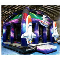 Château gonflable commercial pour enfants, structure de jeu gonflable en PVC, château sauteur gonflable avec souffleur, aire de jeux gonflable personnalisée