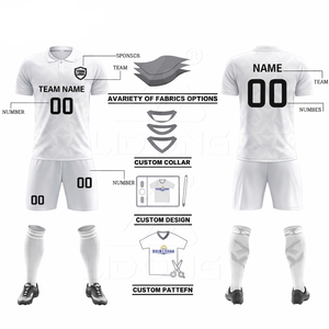 Camiseta de Fútbol Personalizada, Duradera, de Poliéster, <span class=keywords><strong>Retro</strong></span>, Estampada, <span class=keywords><strong>Camisetas</strong></span> de Fútbol para Hombre, Estilo <span class=keywords><strong>Europeo</strong></span> - Product Image 5