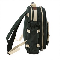 Ensemble de cuisine de camping portable et léger pour 4 personnes, en tissu Oxford imperméable, kit de cuisine de pique-nique pour l'extérieur, ustensiles de cuisson pour feu de camp, barbecue