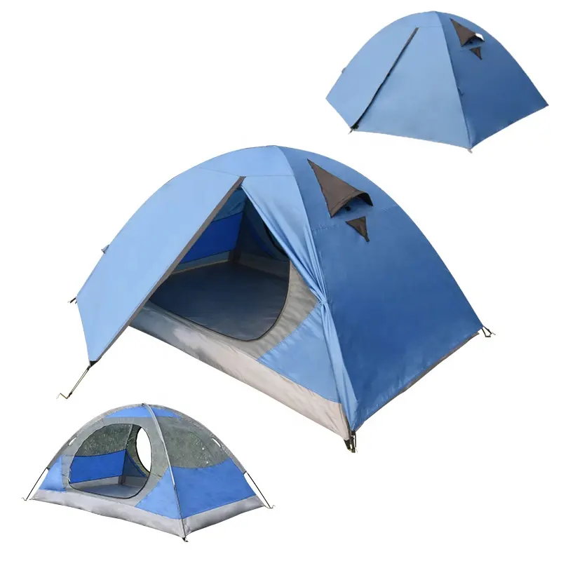 Groothandel Familie Tenten Camping Tent Outdoor Artikelen Waterdichte 3 4 Persoon Opvouwbare Tent Voor Wandelen Apparatuur