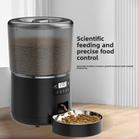 Distributeur automatique de nourriture pour animaux de compagnie Pet Smart 4L, anti-fuite, batterie, application smartphone, alimentation programmée, contrôle des portions à distance, chats, chiens