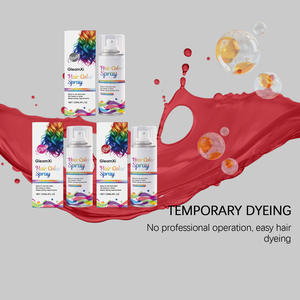GleamXi Vente en gros de colorant capillaire <span class=keywords><strong>temporaire</strong></span> <span class=keywords><strong>rose</strong></span> rouge argenté en spray 120 ml - Product Image 5