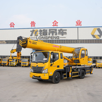 Livraison Rapide Grue sur Camion FOTON à Flèche Télescopique 10 Tonnes, Équipement de Levage Monté sur Camion, Prix Bas