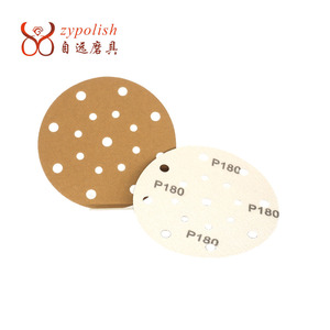 6 дюймов, 150 мм, круглые шлифовальные диски с крючком и петлей, абразивная орбитальная шлифовальная бумага, лист для автомобиля - Product Image 2