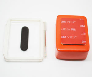 Bouée flottante étanche 3 couleurs avec couvercle arrière 3M VHB pour caméra d'action <span class=keywords><strong>Gopro</strong></span> Hero 13 12 11 <span class=keywords><strong>10</strong></span> 9 - Product Image 5