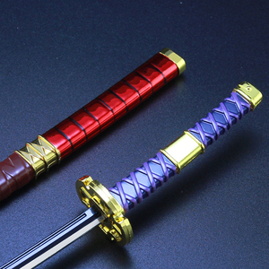 Espada de Juguete de <span class=keywords><strong>Zoro</strong></span> de One Piece, Katana de 26 cm, Espada Samurai Pequeña Kitetsu - Product Image 4