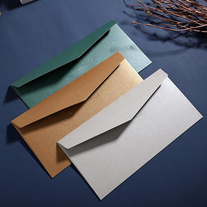 <span class=keywords><strong>Enveloppes</strong></span> d'invitation professionnelles rétro couleur unie personnalisée, style occidental, en carton offset, spécialité publicitaire - Product Image 1