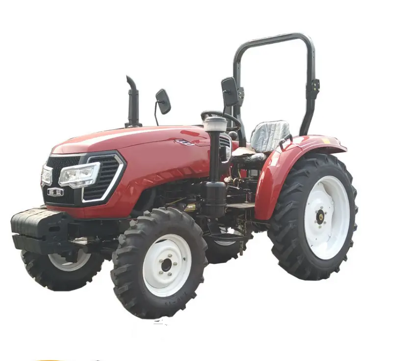 35hp 4X4 Mini Farm Tractor Tractors 354 404 With Plow Disc Harrow For Sale