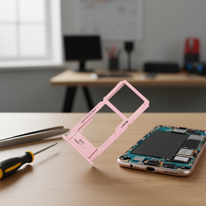 Tiroir pour carte SIM pour Oppo R11s, fente Micro SD rose, support double SIM, accessoire de téléphone - Product Image 3
