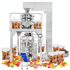 Máquina Empacadora Automática de Alta Velocidad para Snacks, Empaquetadora Vertical de Bolsas Tipo Almohada, Máquina para Empacar Gomitas en Bolsas Verticales - Product Image 1