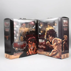 1/12 Son Of Ogre Hanma Baki Hanma <span class=keywords><strong>Yujiro</strong></span> cuatro cabezas talladas Anime acción colección figuras modelo juguete versión de alta calidad - Product Image 2