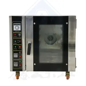 Commercial Bread Baking Oven bakery machinery 5 trays hot air gas convection oven