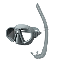Nouveau Kit Masque et Tuba de Plongée en Apnée à Faible Volume Personnalisé en Usine, Verre Trempé, pour Adulte