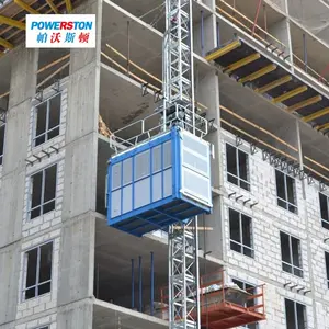 SC200TD Đơn Cage Xây Dựng Hoist Mast Phần