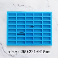 40-Fach Silikonform für Süßigkeiten, DIY Mini-Schokoladen-, Gummibärchen-, Eiswürfel-, Gelee- und Trüffelformen, Kuchendekoration-Werkzeuge