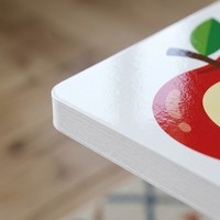 Livre cartonné personnalisé découpé sur mesure pour tout-petits et enfants, éducatif, avec pelliculage brillant, impression de livres cartonnés personnalisés pour enfants