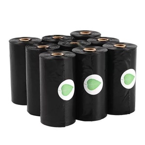 Eco-Friendly Biodegradable Plastic Extra Thick & Leak-Proof Floral Scent Dog Poop <b>Bags</b> for Dogs & Cats - Product Image 1