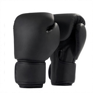 Gants de boxe pour enfants en cuir avec fermeture pour l'entraînement, gants pour le karaté, le Muay Thai, le combat libre, le MMA, le Sanda - Product Image 1