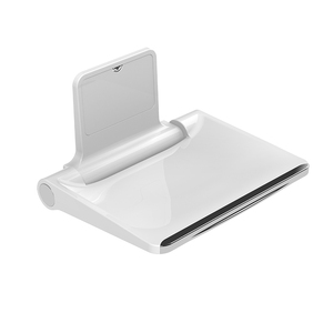 Repose-pieds de salle de bain pliable contemporain avec design antidérapant pour la <span class=keywords><strong>douche</strong></span>, le changement de chaussures et l'aide aux personnes âgées - Product Image 6