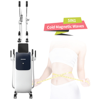 Appareil de beauté multifonctionnel pour la réduction de la graisse, le tonification musculaire, le raffermissement de la peau, 3 sondes, remodelage corporel complet, usage professionnel