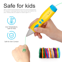 Bolígrafo de Impresión 3D Personalizado para Niños, Certificado CE RoHS EN71, Bolígrafo de Dibujo para Niños, Doodle DIY para Proyectos Escolares