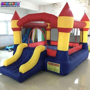 Château gonflable mini combo le plus populaire pour enfants, idéal pour fêtes et mariages, avec <span class=keywords><strong>labyrinthe</strong></span> et aire de jeux, couleur blanc - Product Image 4