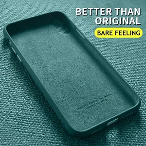 Coque de protection en <span class=keywords><strong>silicone</strong></span> liquide de 2mm pour <span class=keywords><strong>Samsung</strong></span> Galaxy S24 S23 Ultra S22 S21 S20 FE <span class=keywords><strong>S10</strong></span> <span class=keywords><strong>Plus</strong></span> Housse souple antichoc - Product Image 6