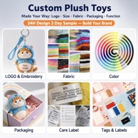 Peluche de chat pirate assis personnalisée OEM avec chapeau brodé, écharpe et coffre au trésor pour collection de cadeaux de Noël avec logo personnalisé