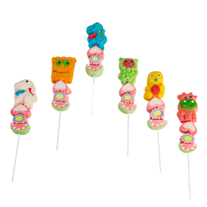 Dulces <span class=keywords><strong>de</strong></span> Algodón <span class=keywords><strong>de</strong></span> Azúcar con Sabor a Crema y Forma <span class=keywords><strong>de</strong></span> Dibujos Animados, Recubiertos, 16g, en Caja, Venta al Por Mayor, Fabricación OEM/ODM - Product Image 5