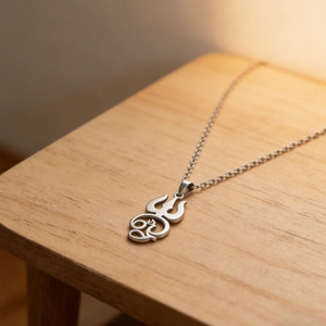 Collar <span class=keywords><strong>de</strong></span> cadena larga <span class=keywords><strong>de</strong></span> bambú con colgante <span class=keywords><strong>de</strong></span> <span class=keywords><strong>tridente</strong></span> <span class=keywords><strong>de</strong></span> <span class=keywords><strong>Neptuno</strong></span> chapado en oro <span class=keywords><strong>de</strong></span> acero inoxidable para hombre, estilo hip hop, regalo, modelo 3009 - Product Image 2