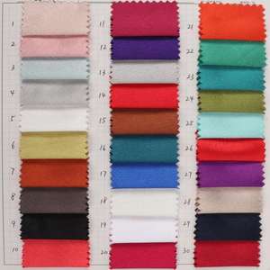 100% Polyester Full Dull Shinny Solid Color <strong>Satin</strong> Fabric for Dress - Product Image 6