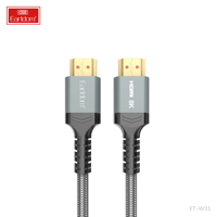 EARLDOM Hochwertiges 8K HD-Kabel 48 Gbit/s Speed Audio Video Kabel Full HD 1080P für Kamera/DV und DVD-Player Twisted Pair