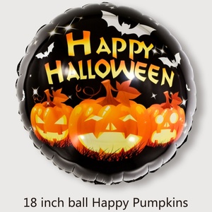 Globos de Aluminio con Forma de Calabaza, Calavera, <span class=keywords><strong>Vampiro</strong></span> y Fantasma para Halloween, Ecológicos y Seguros para Niños, Decoraciones para Fiestas de Halloween - Product Image 3