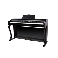 Hot-Selling 88-Key Electronic Instrument Luxury Classical Upright Digital Keyboard Piano with USB/MIDI Sustain Pedal 700 Rhythms