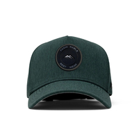 Fabrikant Oem Melin Hoed 5 Paneel Waterdichte Tweekleurige Splitsing Baseballcap Lasergesneden Gat Met Aangepast Rubberen Logo