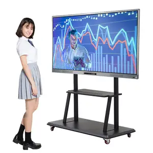 2021 Nieuwe Collectie Digitale Interactieve Whiteboard Touchscreen Monitoren Met Ingebouwde Computer Optioneel Voor Classroom & Meeting Board