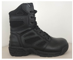 รองเท้า DFM01 8 นิ้ว รุ่น ZIP TACTICAL สีดำ หนังวัวแท้ทั้งคู่ พื้นรองเท้า EVA + ยาง - Product Image 2
