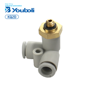 Junta neumática vertical de tres vías YOUBOLI para tubería de aire KQ2D04 06 08 10 12-00/M5/01/02/03 Triángulo regular - Product Image 2