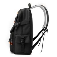 Sac à dos en jean unisexe, décontracté, pour voyages, lycée, université, étudiant, tendance, léger, 16 pouces, compartiment pour ordinateur portable, polyester