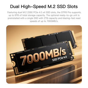 Wukong มินิพีซีสำหรับเล่นเกม GTR9 Pro 395 AI <span class=keywords><strong>PC</strong></span> พร้อม128G + 2T - Product Image 4