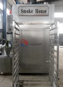 Food Grade Stainless Meat Fish Smoking Machine/ Cold Sausage Smoke Oven Smokehouse Machine