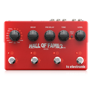TC ELECTRONICS <span class=keywords><strong>HALL</strong></span> <span class=keywords><strong>of</strong></span> <span class=keywords><strong>FAME</strong></span> <span class=keywords><strong>2</strong></span> X4 REVERB Effet de distorsion pour guitare électrique et basse, effet mono, offre des effets de guitare - Product Image 1