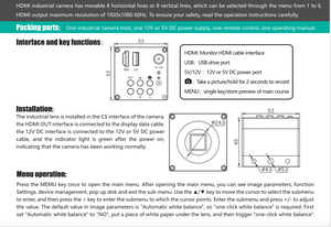 RF4フルHD2KカメラRF-2KC2 HD出力高解像度多機能顕微鏡<span class=keywords><strong>CCD</strong></span> - Product Image 5