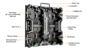 Ngoài trời Màn hình LED hiển thị không thấm nước sân vận động chu vi P4 P5 P6 LED hiển thị quảng cáo Bảng điều chỉnh màn hình - Product Image 4