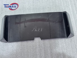 Support de plaque d'immatriculation en fibre de carbone sèche style OEM pour Porsche <span class=keywords><strong>911</strong></span> <span class=keywords><strong>992</strong></span> GT3 RS 2023+ - Product Image 5