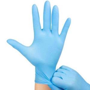 Gants en nitrile sans <span class=keywords><strong>latex</strong></span> bleus, version épaissie jetable, gants de protection spécialisés pour l'industrie de la beauté - Product Image 3