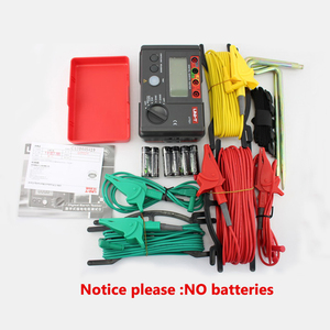 Medidor de Resistencia de Puesta a Tierra UNI-T UT521 Digital con Pantalla de Bajo Voltaje, Almacenamiento de Datos, Alarma de Límite de Rango y Retroiluminación LCD - Product Image 2
